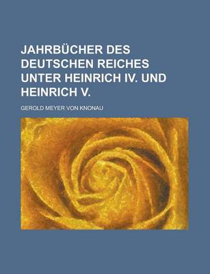 Book cover for Jahrbucher Des Deutschen Reiches Unter Heinrich IV. Und Heinrich V