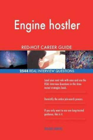 Cover of Engine hostler RED-HOT Career Guide; 2544 REAL Interview Questions