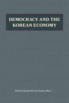 Book cover for Democracy and the Korean Economy