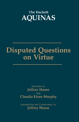 Book cover for Disputed Questions on Virtue