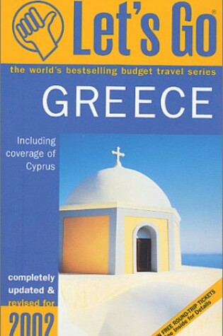 Cover of Let's Go Greece 2002