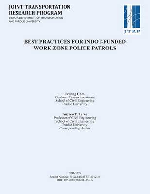 Book cover for Best Practices for Indot-Funded Work Zone Police Patrols