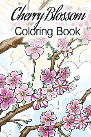 Cover of Cherry Blossom Coloring Book