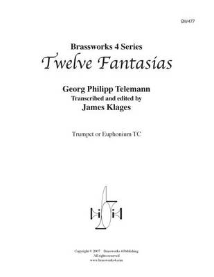 Book cover for Twelve Fantasias