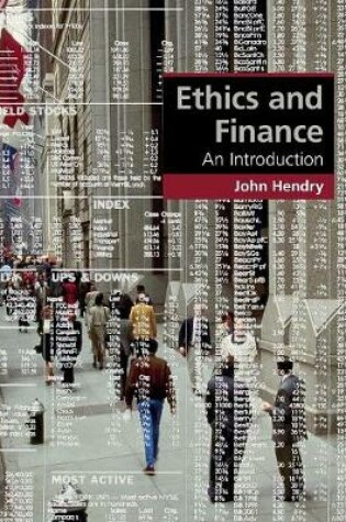 Cover of Ethics and Finance