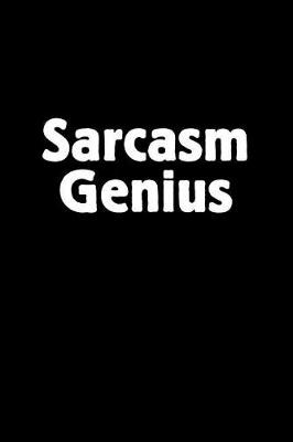 Book cover for Sarcasm Genius