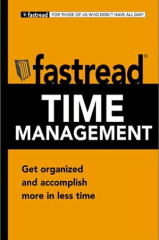 Cover of Fastread Time Management