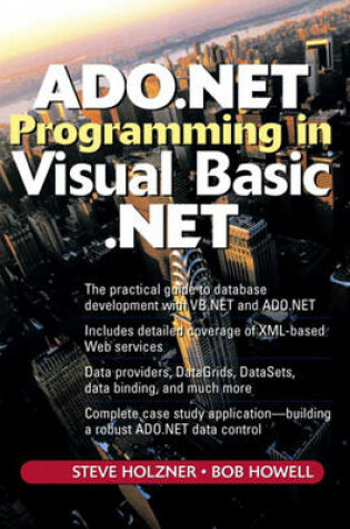 Cover of ADO.NET Programming in Visual Basic .NET