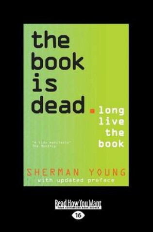 Cover of The Book is dead