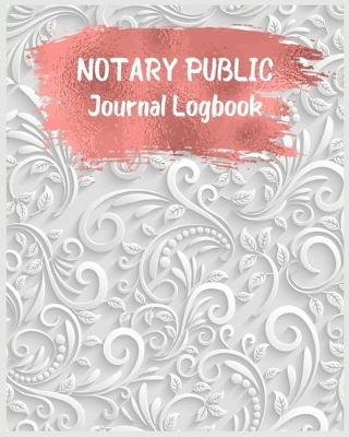 Cover of Notary Public Journal Logbook