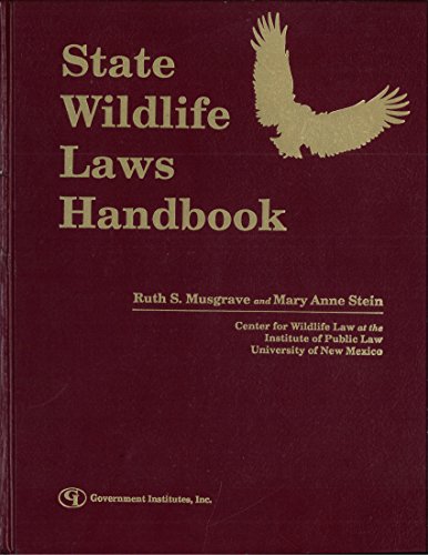 Book cover for State Wildlife Laws Handbook