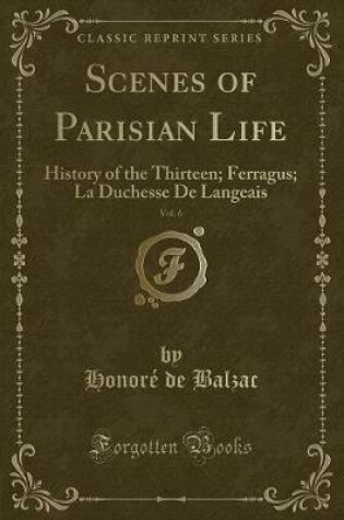 Cover of Scenes of Parisian Life, Vol. 6