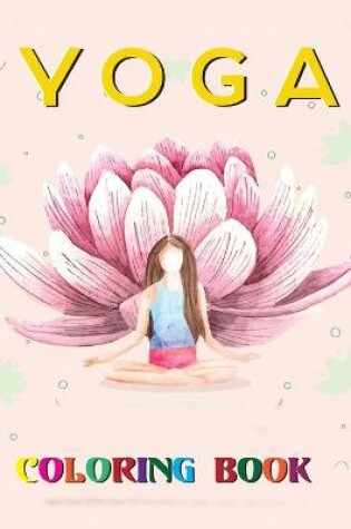 Cover of Yoga Coloring Book