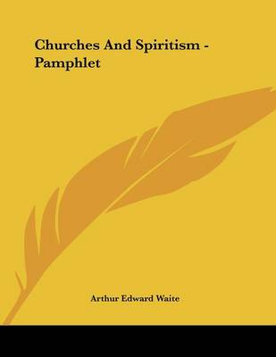 Book cover for Churches and Spiritism - Pamphlet