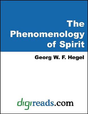 Book cover for The Phenomenology of Spirit