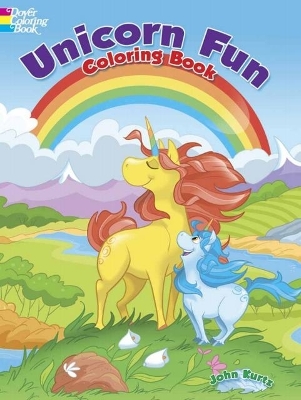 Book cover for Unicorn Fun Coloring Book