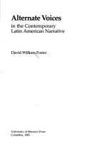 Book cover for Alternate Voices in the Contemporary Latin American Narrative