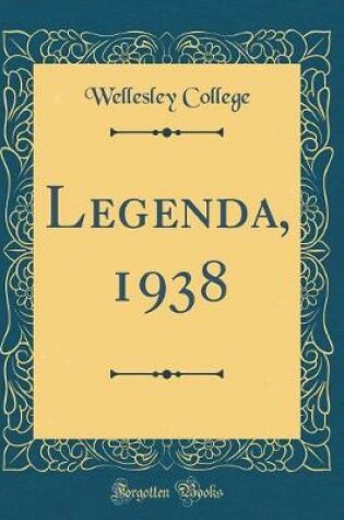 Cover of Legenda, 1938 (Classic Reprint)