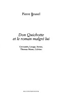 Book cover for Don Quichotte Et Le Roman Malgre Lui