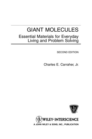 Cover of Giant Molecules