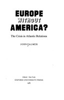 Book cover for Europe without America