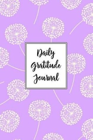 Cover of Gratitude Journal Dandelions Pattern 8