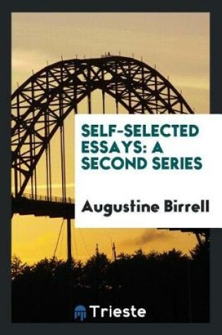 Cover of Self-Selected Essays