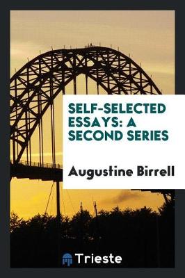 Book cover for Self-Selected Essays