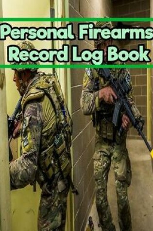 Cover of Personal Firearms Record Log Book