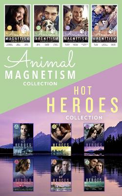 Book cover for The Hot Heroes And Animal Magnetism Collection