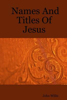 Book cover for Names and Titles of Jesus