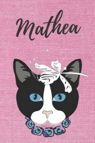 Cover of Mathea Katzen-Malbuch / Notizbuch Tagebuch