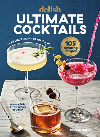 Book cover for Delish Ultimate Cocktails