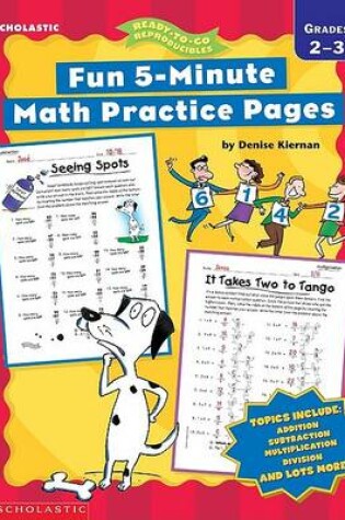 Cover of Fun 5-Minute Math Practice Pages (2-3)