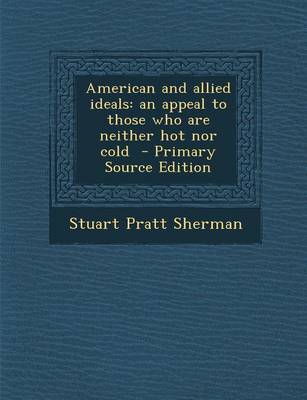 Book cover for American and Allied Ideals