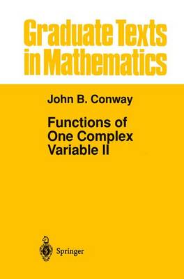 Book cover for Functions of One Complex Variable II