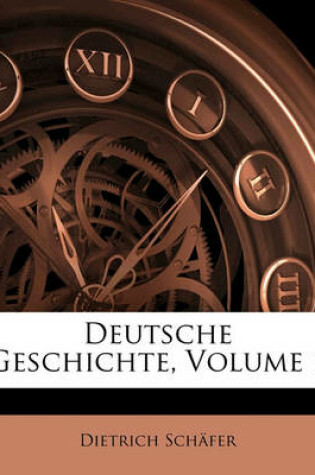 Cover of Deutsche Geschichte, Volume 1