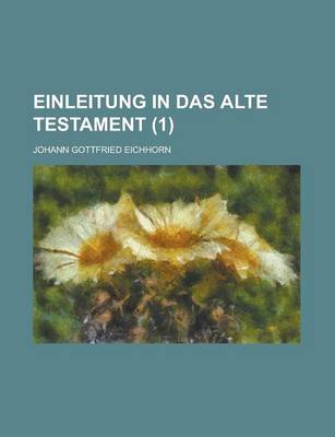 Book cover for Einleitung in Das Alte Testament (1 )