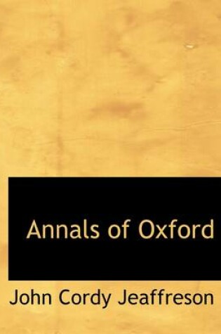 Cover of Annals of Oxford