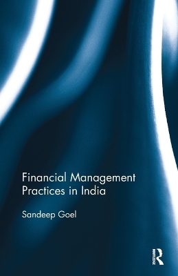 Book cover for Financial Management Practices in India