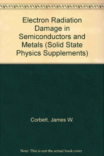 Cover of Electron Radiation Damage in Semiconductors and Metals