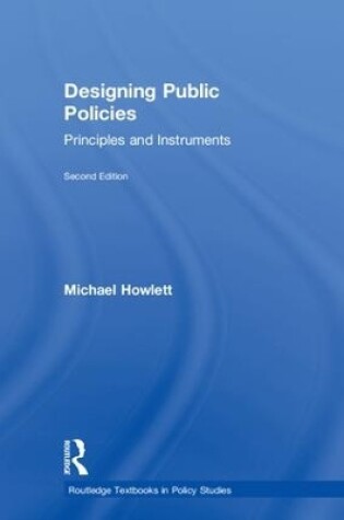 Cover of Designing Public Policies