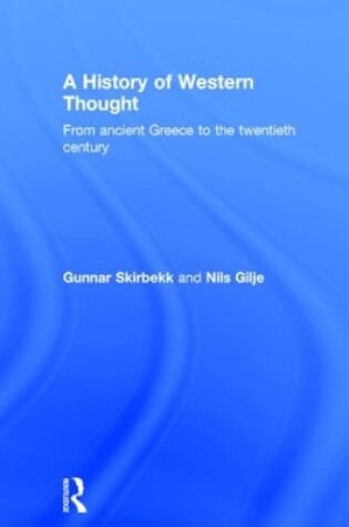 Cover of A History of Western Thought