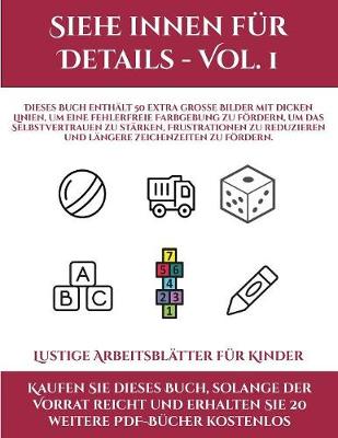 Book cover for Lustige Arbeitsblätter für Kinder (Siehe innen für Details - Vol. 1)