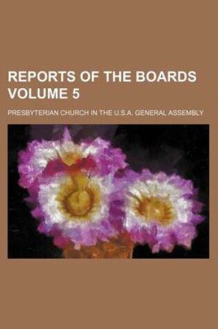 Cover of Reports of the Boards Volume 5