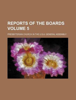 Book cover for Reports of the Boards Volume 5