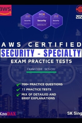 Cover of AWS Certified Security - Specialty Exam Practice Tests