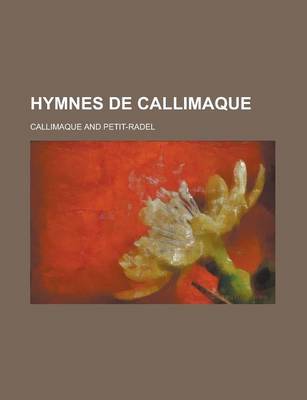 Book cover for Hymnes de Callimaque