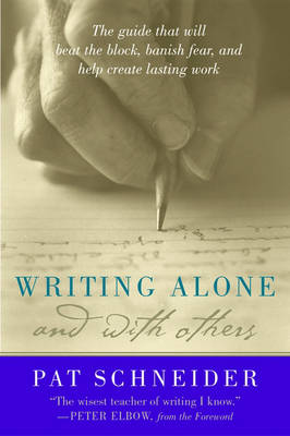 Book cover for Writing Alone and with Others