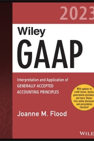 Cover of Wiley GAAP 2023